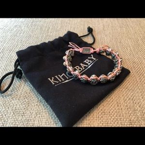 King Baby Studio sterling silver rose bracelet